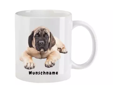 Tasse mit Mastiff