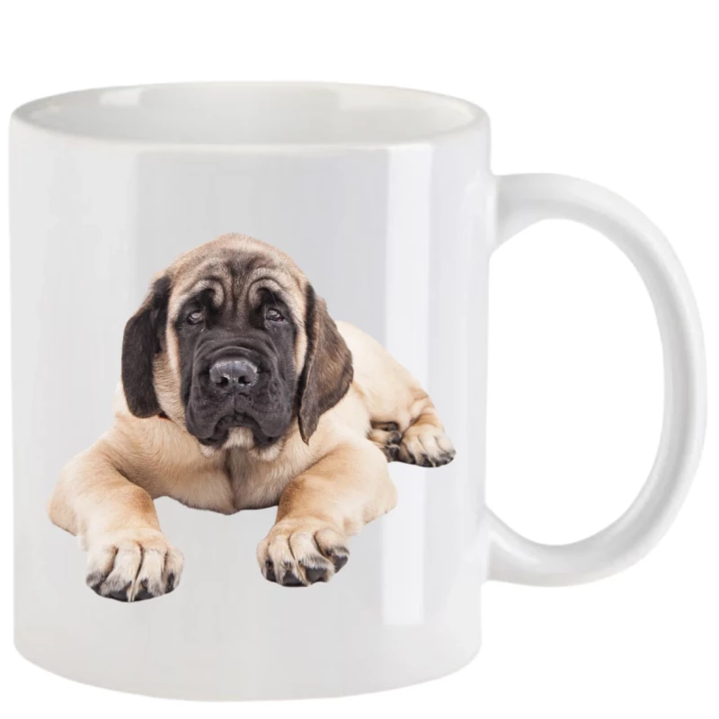 Tasse mit Mastiff