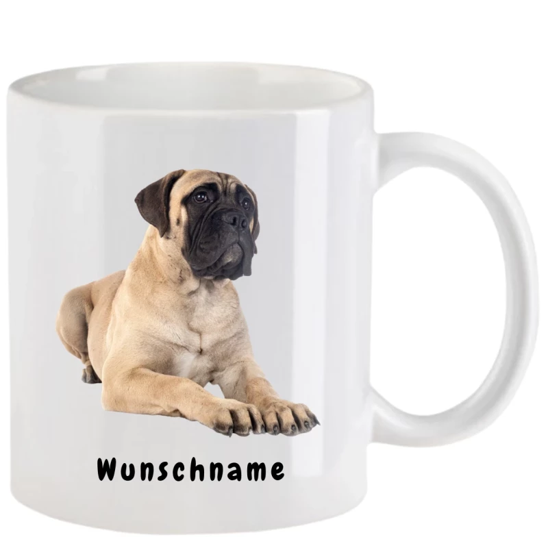 Tasse mit Mastiff