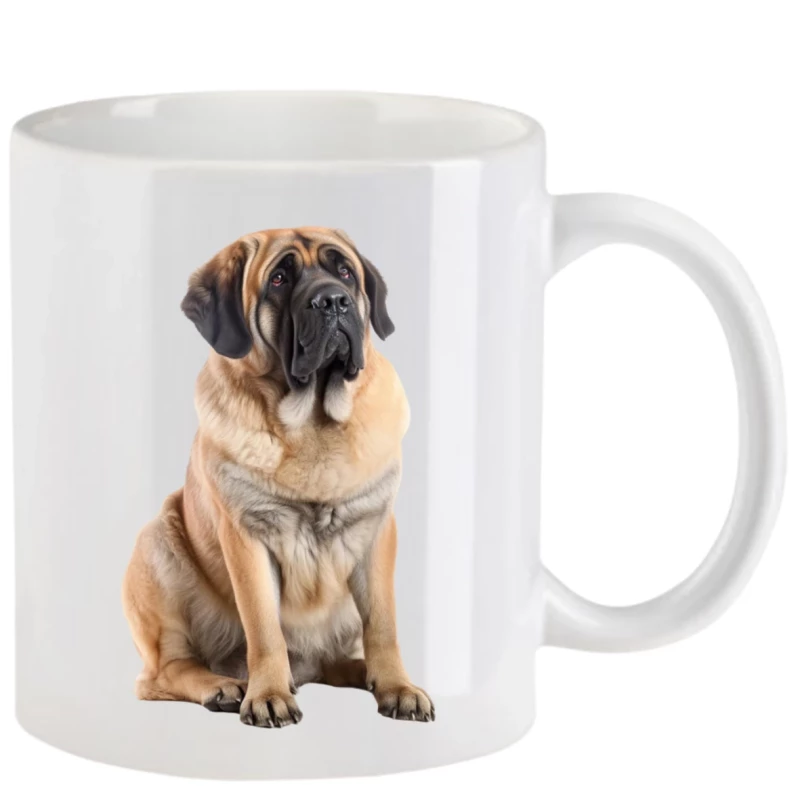 Tasse mit Mastiff