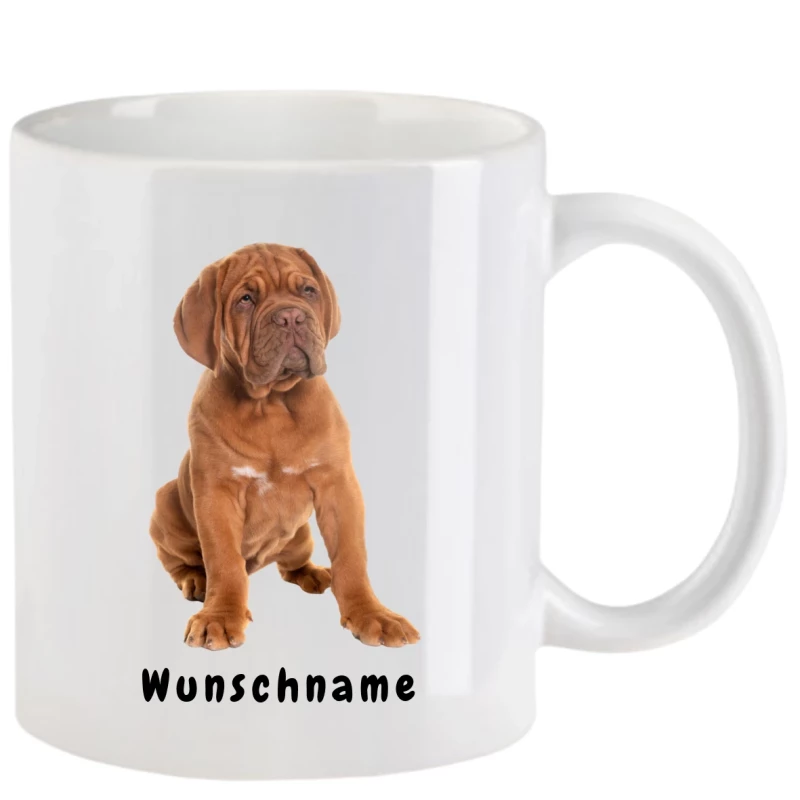 Tasse mit Mastiff