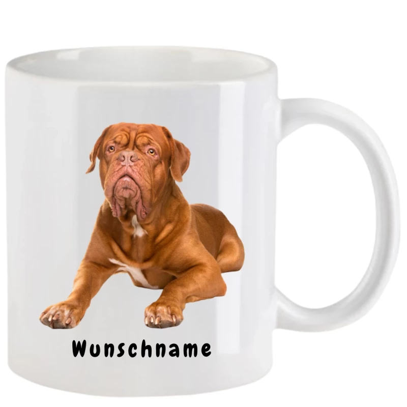 Tasse mit Mastiff