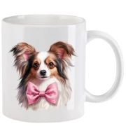 Tasse mit Papillon aquarell