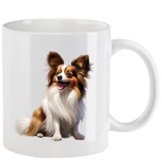 Tasse mit Papillon aquarell