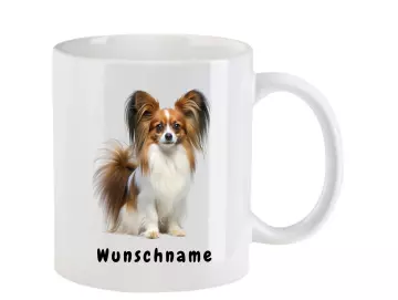 Tasse mit Papillon