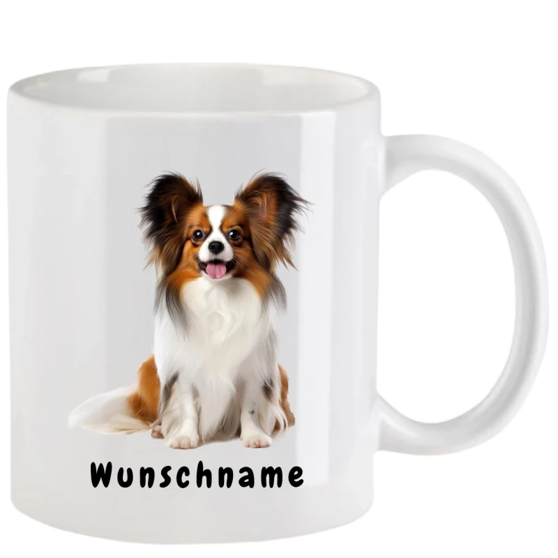 Tasse mit Papillon