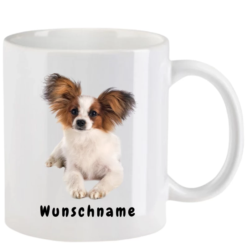 Tasse mit Papillon