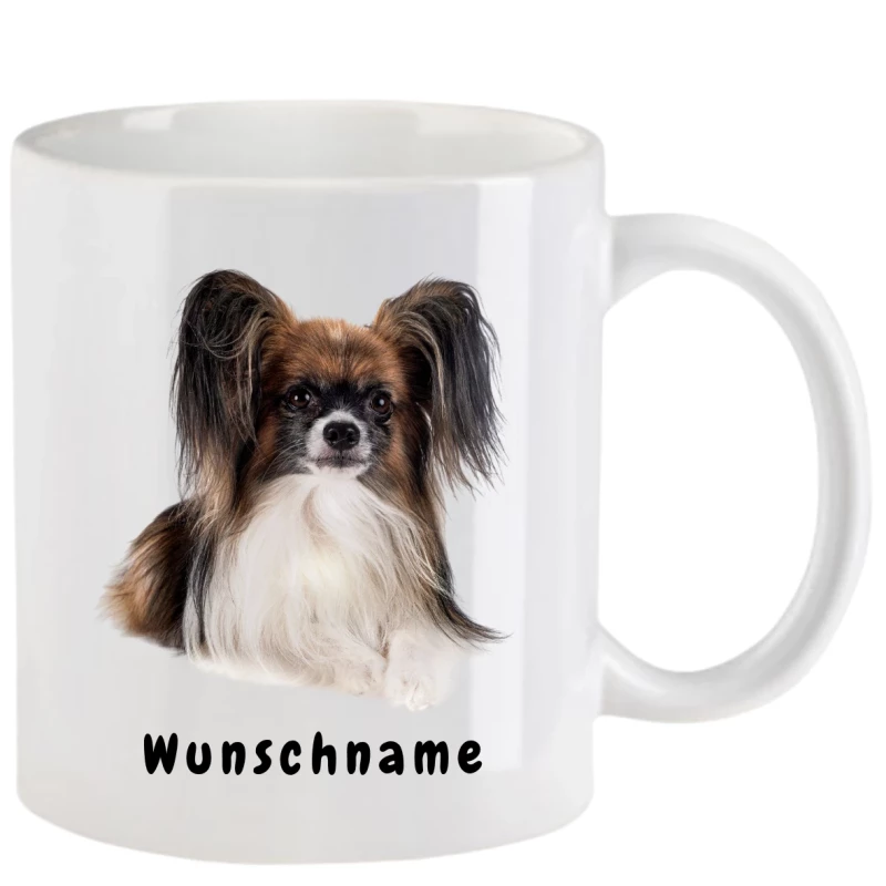 Tasse mit Papillon