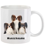 Tasse mit Papillon