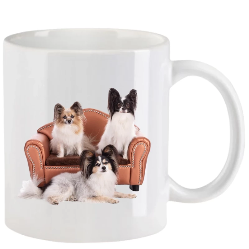 Tasse mit Papillon