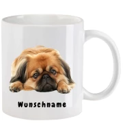 Tasse mit Pekinese