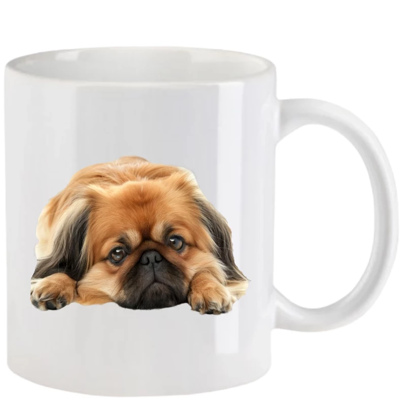 Tasse mit Pekinese