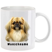 Tasse mit Pekinese