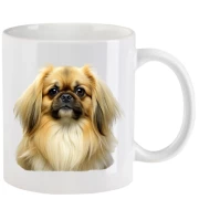 Tasse mit Pekinese