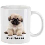 Tasse mit Pekinese