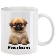 Tasse mit Pekinese