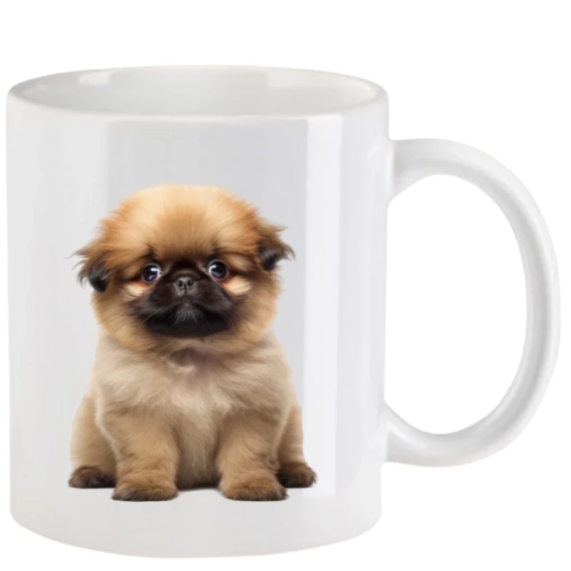 Tasse mit Pekinese