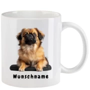 Tasse mit Pekinese