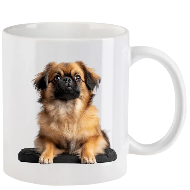 Tasse mit Pekinese