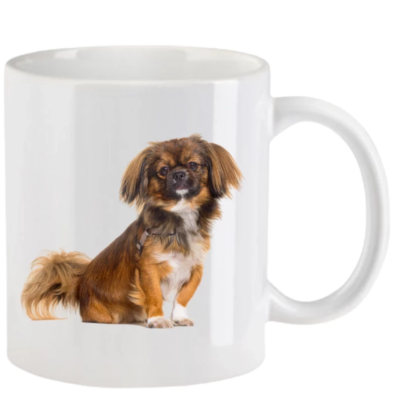 Tasse mit Pekinese