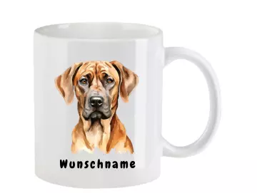 Tasse mit Rhodesian Ridgeback