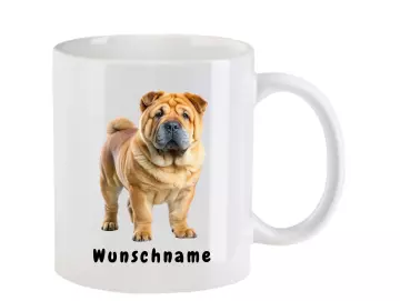 Tasse mit Shar Pei